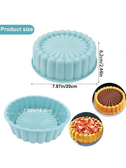 قالب كيك من السيليكون بشكل عباد الشمس قطعة واحدة، قالب كيك بيضاوي من السيليكون قابل للطي، قالب كب كيك ، أداة خبز DIY ، أداة خبز منزلية، أواني مطبخ سيليكون، ملحقات خبز الحلوى