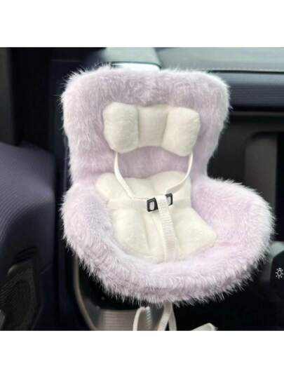 1 قطعة وحدة تزيين كرسي للألعاب، مشبك لفتحة مكيف السيارة، مشبك ديكور مقعد السيارة