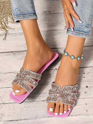 نعال صنادل نسائية كاجوال لموسم الربيع/الصيف، بكعب منخفض مريح، مقدمة مستديرة، صنادل بحرية قابلة للارتداء من غير حاجة لشد، متعددة الاستخدامات