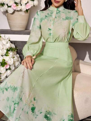 طقم حريمي قطعتين Modelyn العيد ملابس نسائية قطعتين للارتداء اليومي