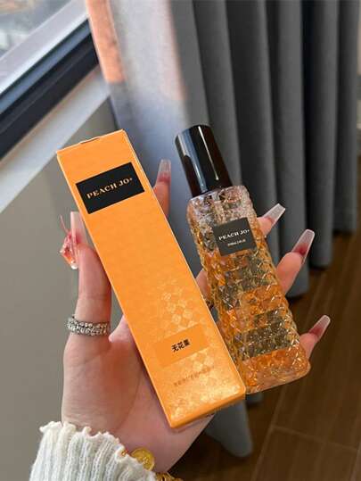 PEACH JO+ 1 قطعة/رذاذ عطر الملابس والمنزل، منعش ومعطر الهواء ذو رائحة خفيفة وطويلة الأمد، مناسب للعائلة والأصدقاء وكهدايا عيد الحب، والأعراس الرومانسية والمنزل
