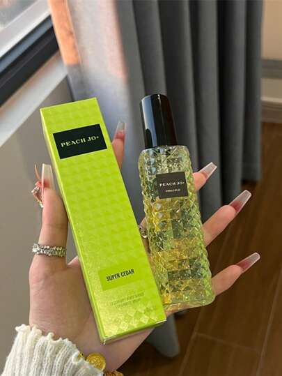 PEACH JO+ 1 قطعة/رذاذ عطر الملابس والمنزل، منعش ومعطر الهواء ذو رائحة خفيفة وطويلة الأمد، مناسب للعائلة والأصدقاء وكهدايا عيد الحب، والأعراس الرومانسية والمنزل