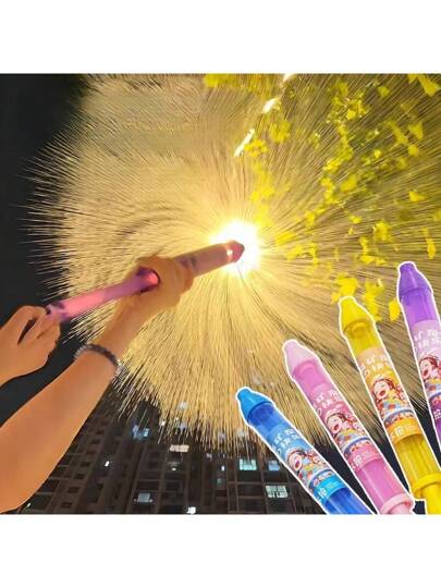 زجاجة رذاذ مياه زهرية رومانسية قطعة واحدة ، دعامة إبداعية للتصوير الفوتوغرافي للأزواج تحت الأضواء الشارعية ، مسدس ألعاب نارية شائعة رذاذ الماء ، نوع السحب ، جهاز ممتع للتصوير الفوتوغرافي