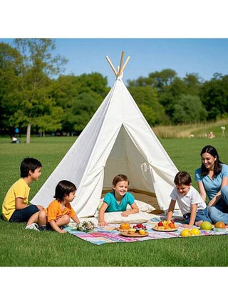 خيمة محمولة للأطفال، منزل لعب DIY للأطفال، ديكور غرفة الأطفال،قماش الأطفال، ويغوام، خيمة شاطئ صغيرة للأطفال، هدية للأولاد والبنات