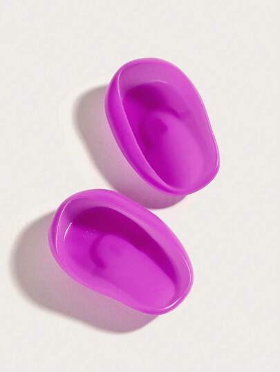 أغطية أذن قابلة لإعادة الاستخدام ناعمة لأدوات تصفيف الشعر في الصالون، غطاء أذن مقاوم للحرارة ومضاد للماء، أذرع اذن السيليكون للشامبو والغسيل والحماية من الماء