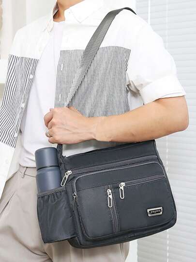 حقيبة رجالية من البولي يوريثان (بي يو) حقيبة كتف عبر الجسم ، حقيبة كاجوال، حقيبة ظهر ، حقيبة صغيرة ، حقيبة هاتف محمول ، جديدة