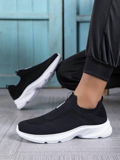 أحذية الجري الرياضية العادية للرجال بحجم كبير، مصنوعة من شبكة تنفس، مناسبة للصيف