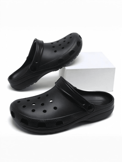 صندل وحيد كاحل متنفس خفيف الوزن من "إي في إيه" مع واقي للأصابع، مناسب للاستخدام اليومي والخارجي والشاطئ ، مانع للانزلاق