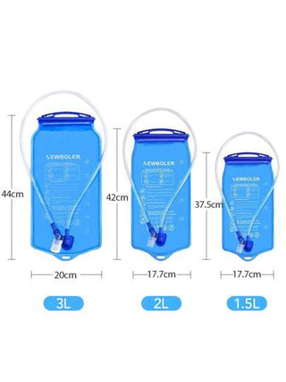 حقيبة تخزين المياه ذات نظام التحفيز 1 لتر 1.5 لتر 2 لتر 3 لتر من نيوبولر لخزان المياه وحقيبة الحقن للملابس الرياضية