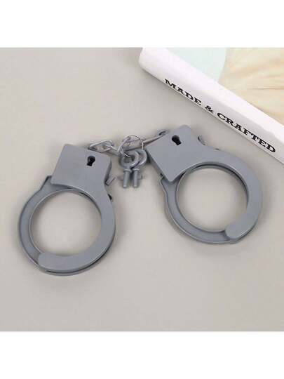 1 قطعة طقم أصفاد يدوية من مادة الراتنج متعددة الألوان - مناسبة جداً للمرح في الهواء الطلق، مثيرة للاهتمام ولا تحتاج إلى طاقة، لعبة أجواء حفلة الكرنفال