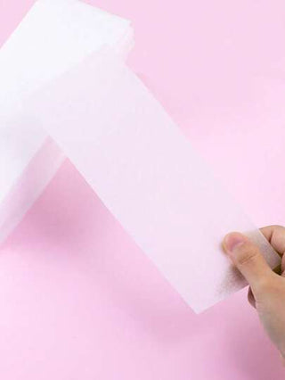 شرائط الشمع لإزالة الشعر ، 100 قطعة أوراق شمع قابلة للتخلص منها لإزالة الشعر ،قماش سميك غير منسوج ، ورق شمع إزالة الشعر لكريمات إزالة الشعر الجمالية