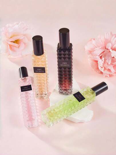 1 قطعة رذاذ عطر 30 مل - أربعة عطور, מַרְעוֹר אוויר לחדר, לסלון ולרכב, ריח פרחי ופירות מתוק לאוויר בריח נעים ועמיד לזמן ארוך, מכיל ריחות טבעיים טריים ונעימים, مناسب لإستخدام داخلي, خارجي، للمواعدة، الحفلات، المهرجانات، المنزل، المكتب، هدية مثالية...