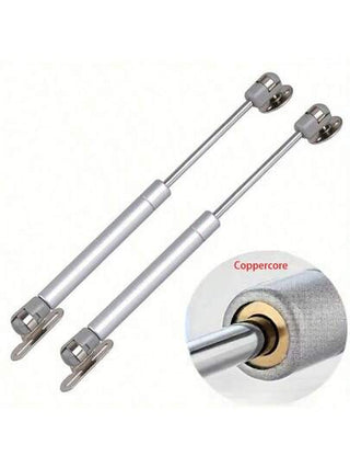 أثاث مكتبي 2 عبوة أعمدة غاز،100 نيوتن عتلة زنبرك الغاز شديدة التحمل، مساند الغطاء، نوابض غاز إغلاق ناعم لأبواب الخزائن، صندوق اللعب، صندوق التخزين، مفصلات اقفال باب الخزانة