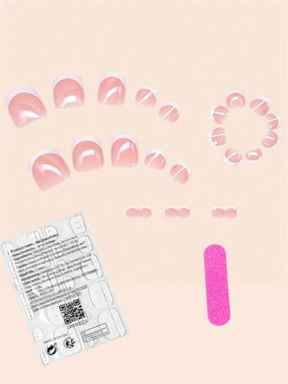 قم بتحويل أظافرك مع طقم أظافر صناعية مربعة الشكل 24 قطعة، باللون الأساس الترانسلوسنت المتميز لفصل الربيع والصيف الشائع، مجموعة أظافر صناعية للنساء والفتيات تشمل 1 ورقة من الألسنة اللاصقة و1 شريط جيلي من الميني فيليس