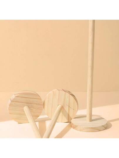 حامل منشفة الورق الخشبي قطعة واحدة، حامل منشفة الورق من البامبو، حامل منشفة الورق الخشبي للمنضدة، حامل منشفة الورق القائم بذاته للمطبخ والحمام والغرفة