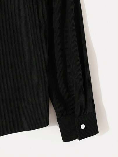 سترة رجالية من الكوردروي بألوان متباينة في الياقة والألواح، موضة كاجوال للارتداء اليومي، أكمام طويلة، مناسبة للخريف