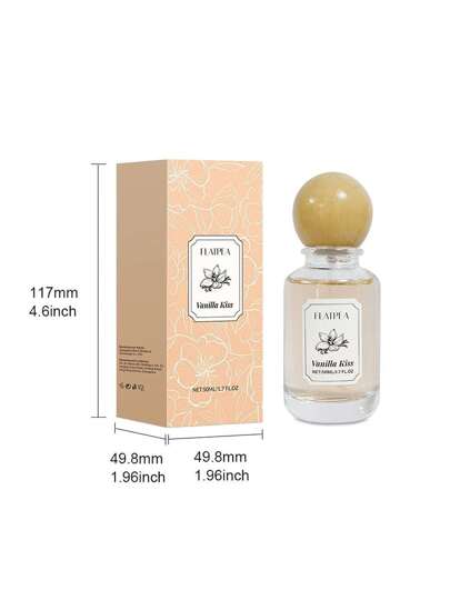 1 قطعة ، 50 مل / 1.69 أونصة سوائل ، رذاذ عطر الفانيليا ، خال من الكحول برائحة فانيليا ماسك وطعم ليتشي ، مناسب لتعطير المنزل وتعزيز رائحة المرحاض ، هدية مثالية للعطلات