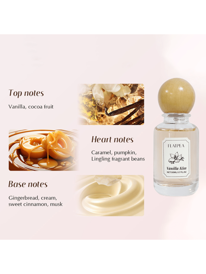 1 قطعة ، 50 مل / 1.69 أونصة سوائل ، رذاذ عطر الفانيليا ، خال من الكحول برائحة فانيليا ماسك وطعم ليتشي ، مناسب لتعطير المنزل وتعزيز رائحة المرحاض ، هدية مثالية للعطلات