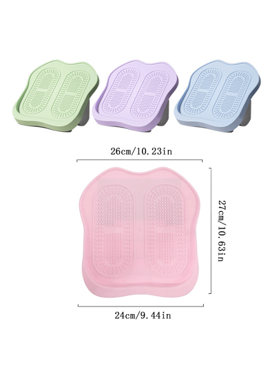 قطعة واحدة - مدرب للرجل قابل للطي والتعديل، لوح راحة القدم اليوغا، اكسسوارات رياضية