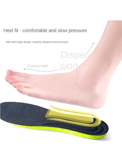 زوج من الحشوات الطبية القابلة للقطع والاستخدام المتكرر للقدمين، ذات امتصاص للصدمات، ناعمة ومريحة للرياضة، تناسب الرجال والنساء