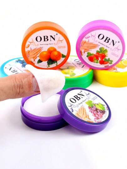 3 قطع من وسادات مزيل طلاء الأظافر المعطرة بالزهور، مناديل مبللة مغذية لعناية الأظافر، بنكهات 6 فواكه مختلفة