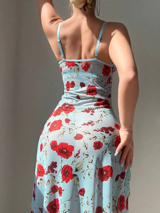 2 حبة مجموعة قميص نوم نسائية مثيرة (مع سلك البكرة ، سروال فيشنكي)