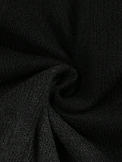 ROMWE MEN Street Life شورت كاجوال للرجال مطبوع عليه نجمة خماسية الأضلاع مع جيب وسحاب للخصر