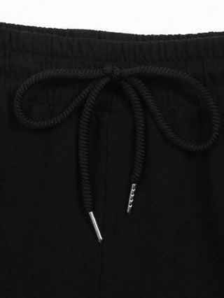 ROMWE MEN Street Life شورت كاجوال للرجال مطبوع عليه نجمة خماسية الأضلاع مع جيب وسحاب للخصر