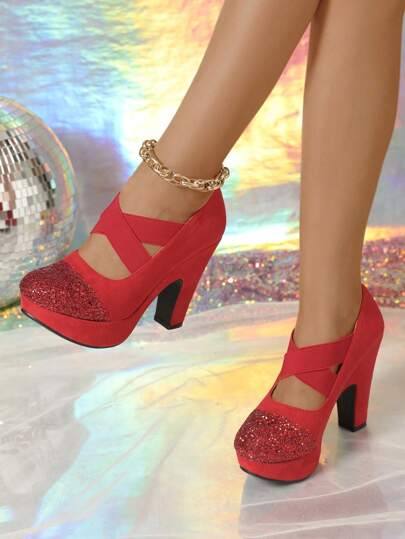 حذاء مارى جين بكعب سميك وأصبع قدم دائري، طراز بالية ريترو كلاسيكي، مناسب للارتداء اليومي العادي