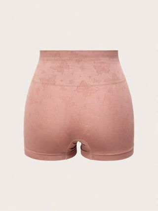 SuitURBody سروال تشكيل محيطي نسائي قصير بخصر عالي ذو نمط فراشة، قطعة أساسية لحفظ الشكل الجيد