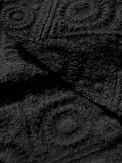 Manfinity Homme قميص رجالي قصير الأكمام ذو لقطة مطبوع بنقشات زهرية ثلاثية الأبعاد على قماش محبوك ثلاثي الأبعاد، مناسب كهدية لأصدقاء وحبيب