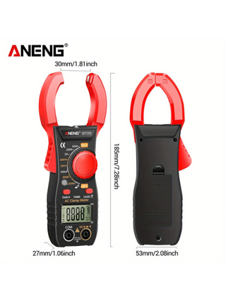 (عيد ميلاد المدير، الأسعار الكبير لمدة يوم واحد) جهاز قياس رقمي متعدد المقاسات دقيق للغاية بشاشة LED 1999 عد، يقيس التيار المتردد، أداة احترافية مثالية للهدايا للرجال، ضروريات الكهربائي، عيد الأب، هدية مناسبة للرجال في عيد الحب