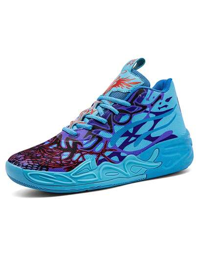 أحذية رياضية كاجوال خفيفة الوزن منفذة للهواء للأزواج، مناسبة للبسكتبول، شكل عصري، أربطة