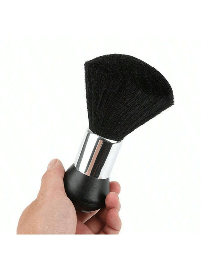 جهاز تنظيف الرقبة في الصالون الإرجونومي مع فرشاة نايلون ناعمة - أداة تنظيف الشعر خفيفة الوزن وفعالة مناسبة للمحترفين والعائلات