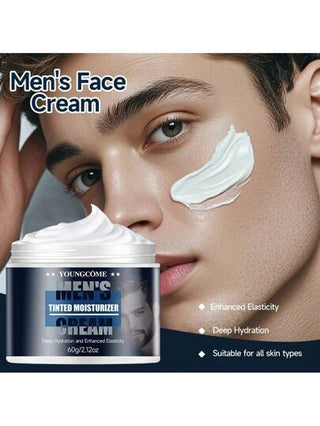 كريم مرطب لإشراق الوجه من Youngcome، يحتوي على حمض الهيالورونيك الذي يخفي المسام والتجاعيد الدقيقة