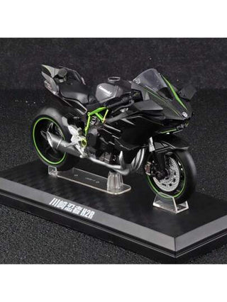 قطعة واحدة H2R نموذج دراجة نارية معدنية - 1:12 مقياس نموذج دراجة نارية - زخرفة المكتب - مجموعة دراجات نارية - هدية تخرج - هدية عيد ميلاد - هدية عطلة - هدية عيد الميلاد - هدية رأس السنة
