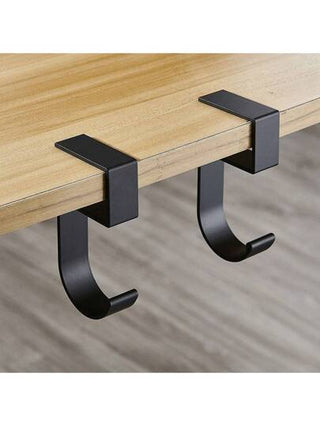 أثاث مكتبي خطاف الحقيبة، خطاف مكتب الطالب، قابل للفصل والحركة الجانبية، محمِّل مقاوم للانزلاق