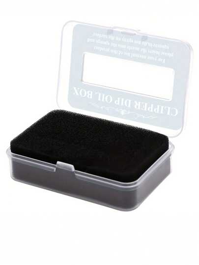 صندوق زيت ماكينة قص الشعر المحترفة والمدربة في الصالون- من الراyon، المثالية لجميع أنواع الشعر