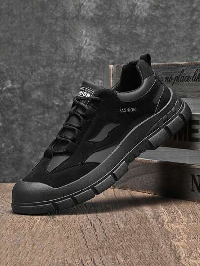 أحذية رياضية كاجوال للرجال باللون الأحادي مريحة وسهلة الارتداء ، أحذية رياضية خفيفة وقابلة للتنفس وممتصة للصدمات مناسبة للصيف، أحذية رياضية كاجوال خفيفة الوزن، أحذية رياضية خارجية متناسقة اللون للجري والتنزه