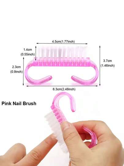 مجموعة 7 قطعة أدوات للعناية بالأظافر، متضمنة: مبرد أظافر خشن وناعم مزدوج الرأس 100/180، شفرة دفع الأظافر، فرشاة تنظيف، إسفنجة صغيرة، كتلة تلميع رباعية الجوانب، مجموعة كاملة لطحن وتلميع الأظافر متعددة الاستخدامات