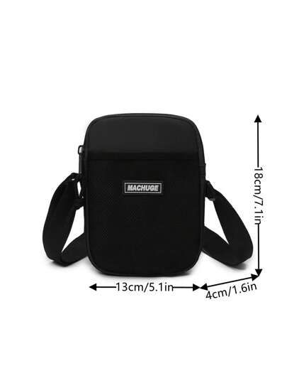 peach tree حقيبة كروسبودي PU مقاومة للماء بنمط شجرة الخوخ، حقيبة كتف عادية رجالية للأعمال، متعددة الاستخدامات، بسيطة، عتيقة، مناسبة للسفر والخارج، هدية للأب، عيد الميلاد، هالوين