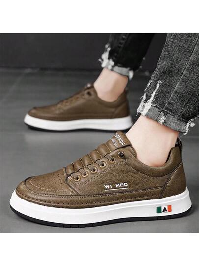 أحذية رياضية كاجوال عصرية متعددة الاستخدامات وعالية الجودة للرجال على الطراز الكوري الجديد، أحذية لوفر سهلة الارتداء