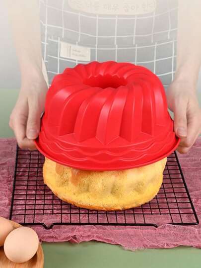 قالب كيك من السيليكون بشكل اليقطين قطعة واحدة للخبز DIY