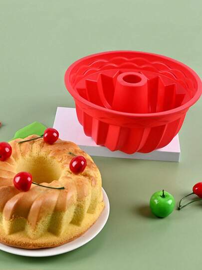 قالب كيك من السيليكون بشكل اليقطين قطعة واحدة للخبز DIY