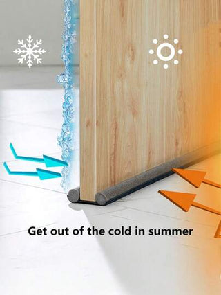 قطعة واحدة من شريط السد للباب ، شريط سد فجوة الإطار وشريط سد الحافة، حشية واقية من الرياح وصامتة، مصنوعة من مواد عالية الجودة مع إطار رغوة EPR مع قماش غير منسوج، يعاود الارتداد بسرعة بعد الضغط عليه، سهل التركيب، لا يلتصق بالأرضية