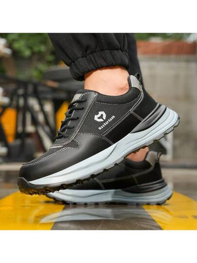 أحذية سلامة خفيفة للرجال والنساء، مقاومة للصدمات والثقوب، كاب من الصلب البلاستيكي، معزولة، نعل خارجي من EVA الناعم، مانعة للانزلاق، مقاومة للتآكل، تنفس وأنيقة، أحذية عمل صيفية