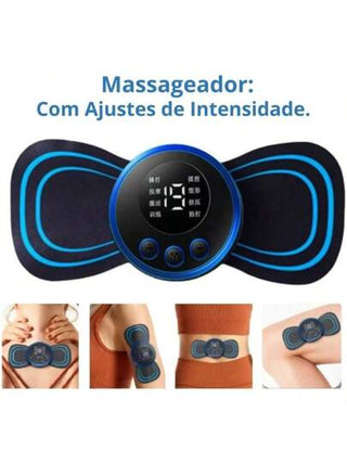 قطعة تدليك العضلات الصغيرة بأوضاع وشدات متعددة مناسبة للكتف والرقبة والظهر والخصر للاسترخاء المحمول