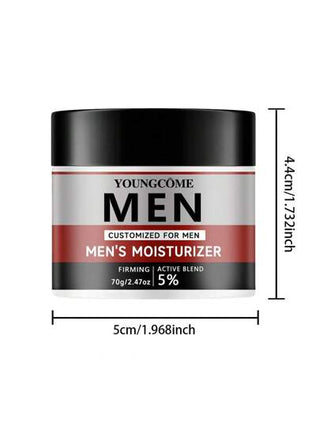 كريم وجه رجالي للعناية بالبشرة مرطب مضاد للتجاعيد، مُبيض، معالج للتجاعيد، مشدد مع المرطبات وريتينول والكولاجين
