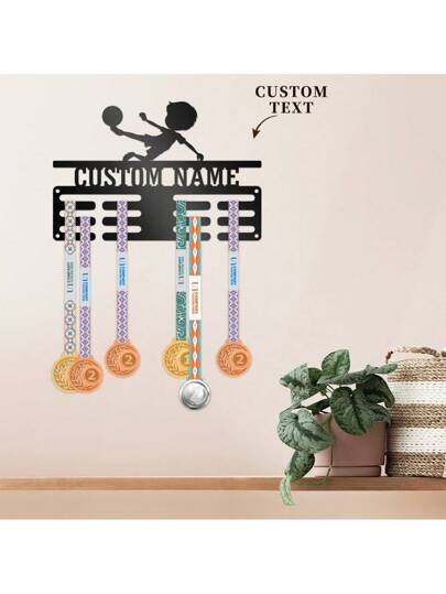 1 قطعة تصميم جديد رياضة كرة قدم نص مخصص على معدن بقاعدة خشبية ديكور على المكتب هدية للمصورين، مثالية لحفلات الزفاف والتخرج هدايا بطراز كلاسيكي