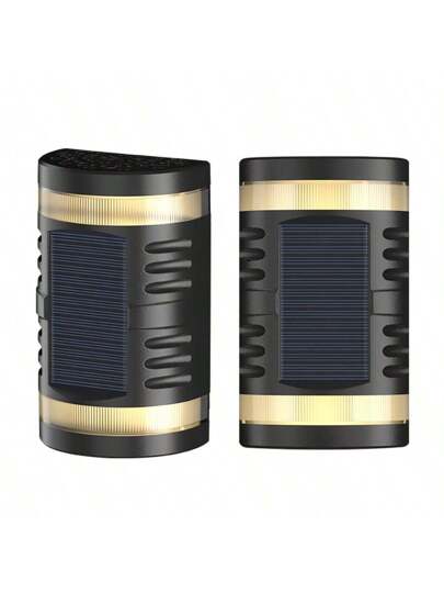 قطعة واحدة ضوء حائط بطاقة شمسية LED خارجي ل- منظر طبيعي حديقة ، إضاءة حالة مزاجية للباحة